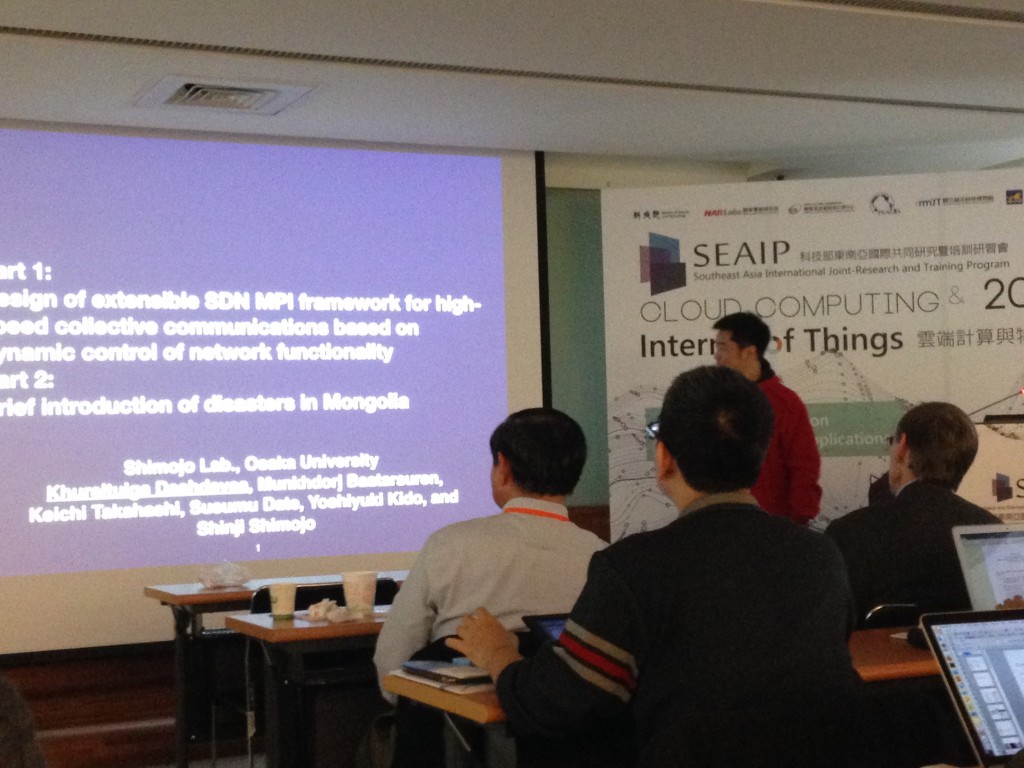 Mr. Khureltulga's talk