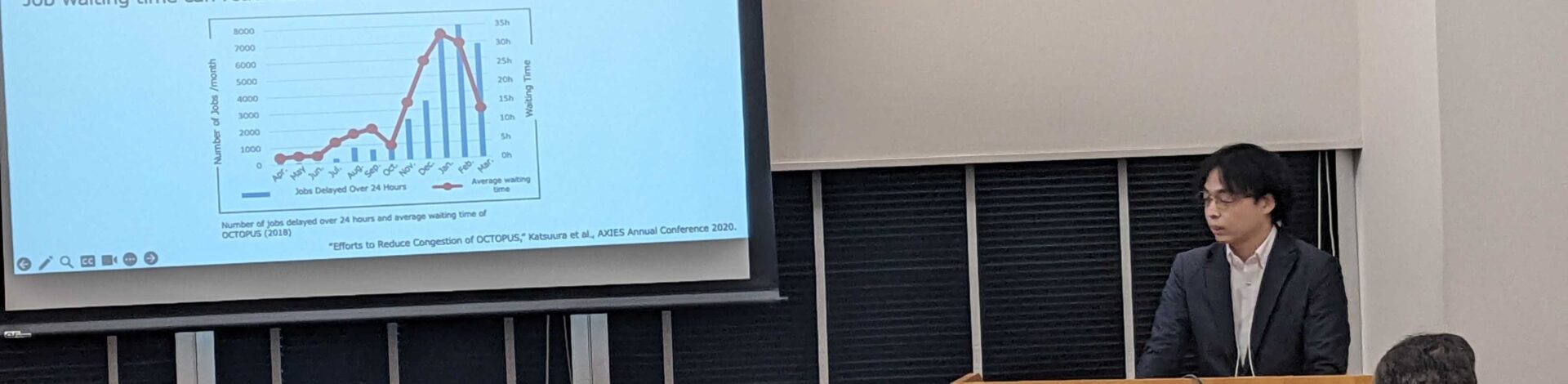 野口祥生君の国際ワークショップPDAA25での研究発表