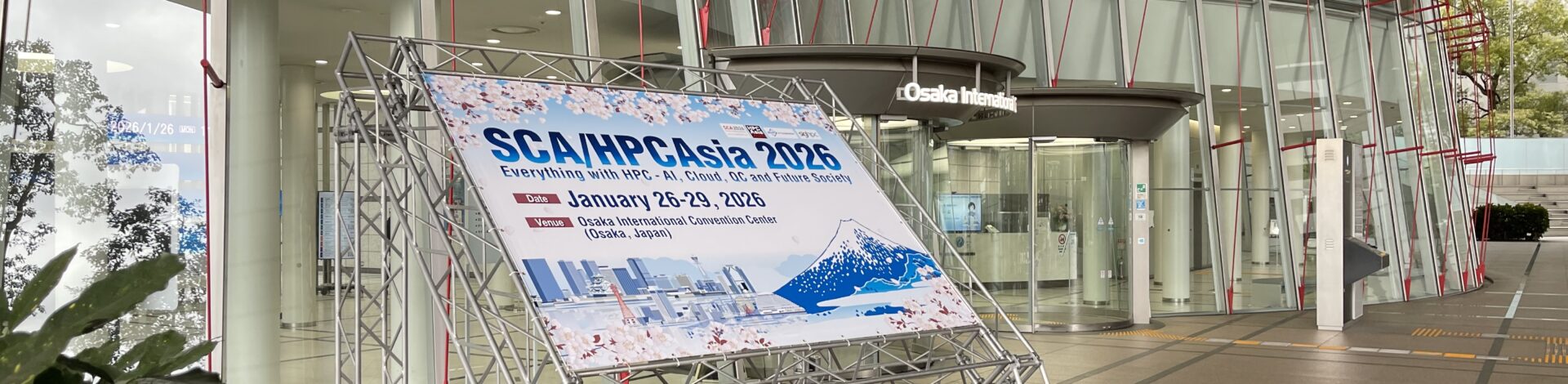SCA/HPCAsia2026での研究発表